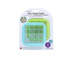2 Emporte-pices pour Sandwich Blue/Lime