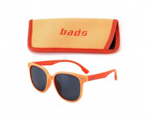 Occhiali da Sole Flessibili Arancio-Rosso (6-12 anni)