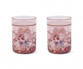 Pack 2 Vasos Glitter Over Rainbow