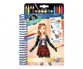 Cuaderno de Moda Be Teens Look Rock