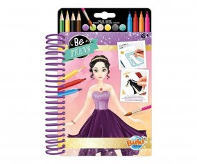 Cuaderno de Moda Be Teens Vestidos de Noche