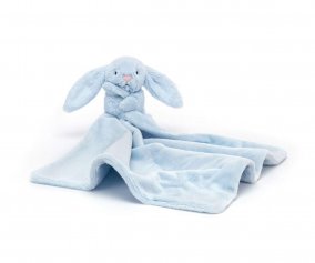 Doudou Bashful Blue Bunny Personalizzabile