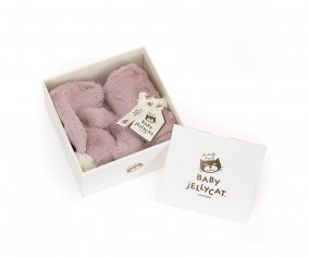 Doudou Luxe Bunny Rosa Personalizable