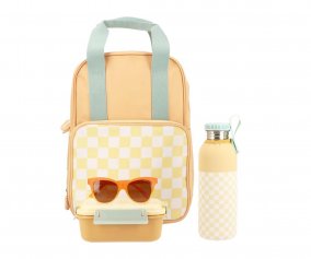 Pack  de Presente Professores Mochila Yellow Stripes