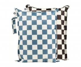 Sacos Impermeveis Checkers Black Green