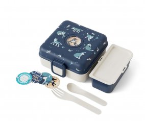Lancheira Wolf Blue Snacky 
