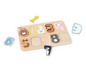 Puzzle Nmeros Animales