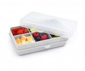 Caja Snackle 6 Compartimentos Grey