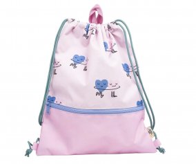 Mochila Saco Dancing Hearts Personalizable