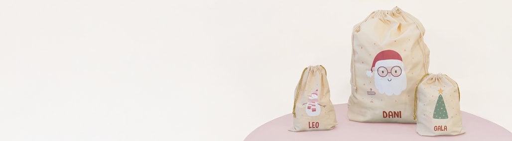 Sacos Navidad personalizados