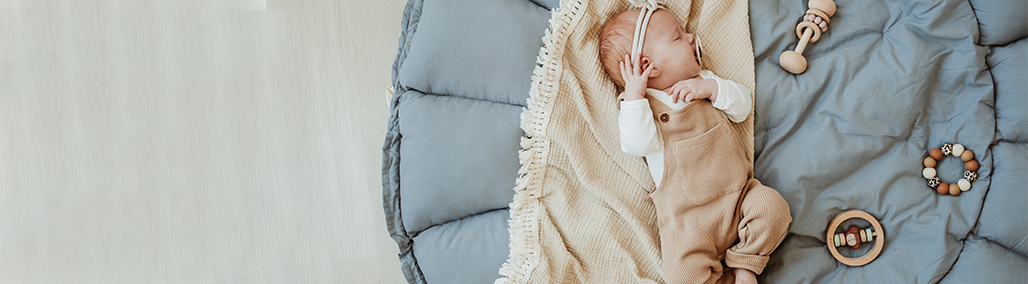 Mantas actividades sales para bebes